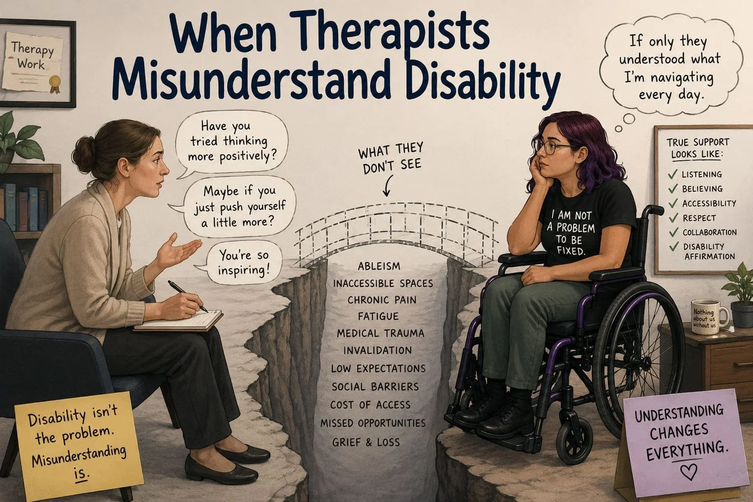 When Therapists Misunderstand Disability