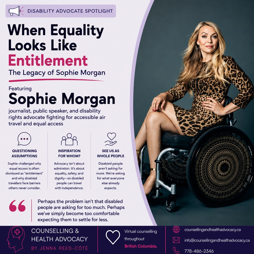 When Equality Looks Like Entitlement: The Legacy of Sophie Morgan&nbsp;