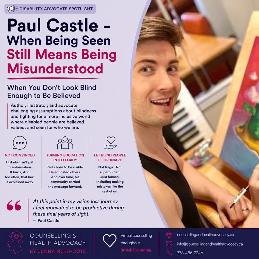 Paul Castle: When Being Seen Still Means Being Misunderstood