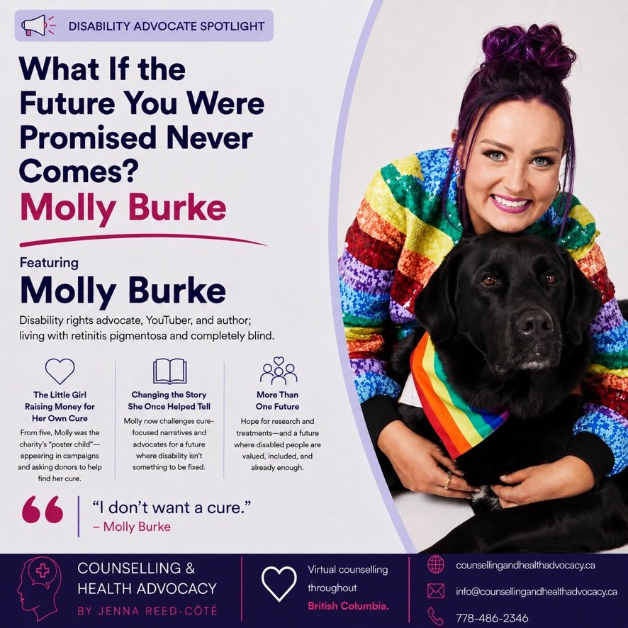 Molly Burke: What If the Future You Were Promised Never Comes?