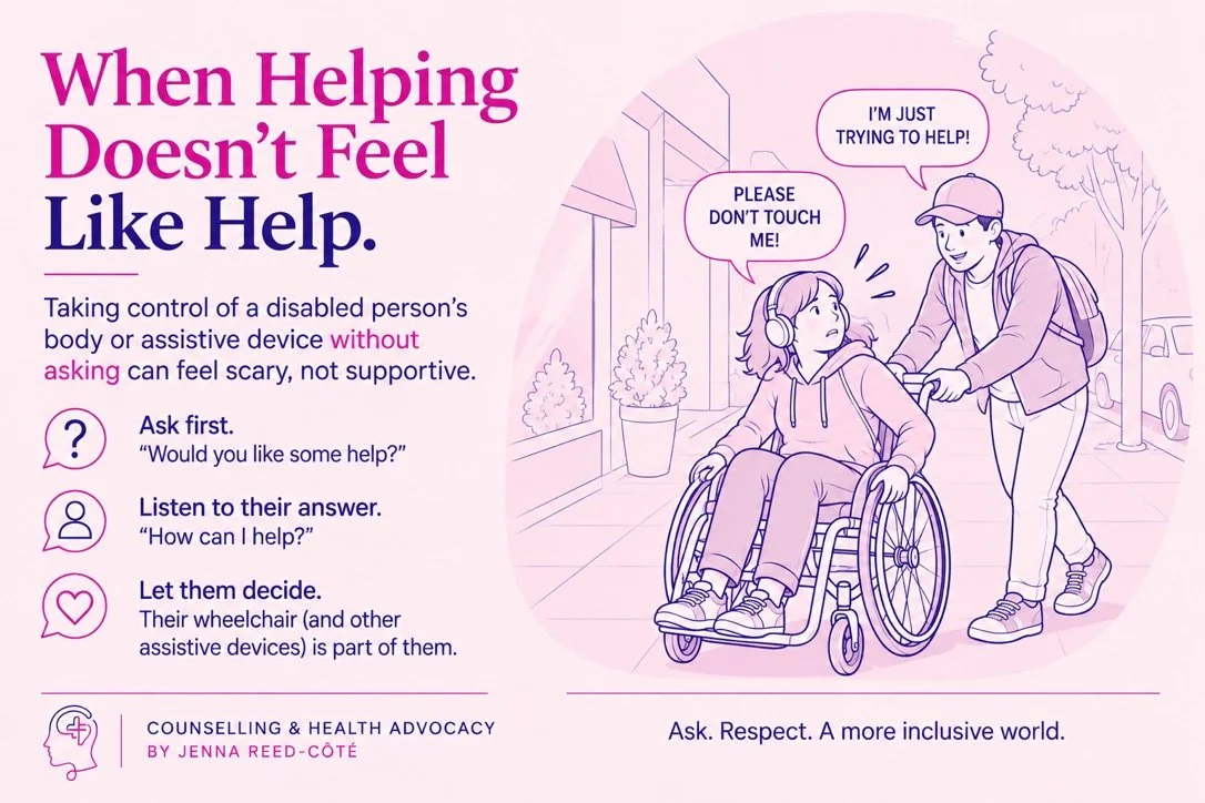 When Helping a Disabled Person Doesn't Feel Like Help