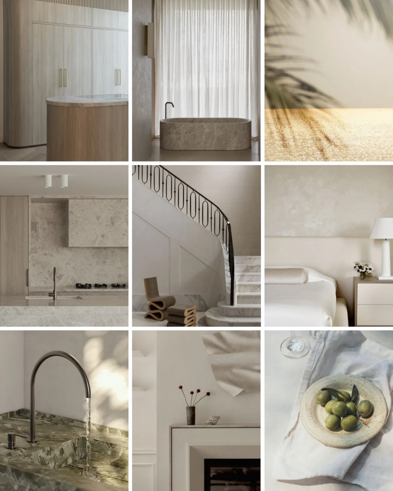 Timeless textures, sculptural forms and sunlit moments of calm. An early glimpse into a space shaped by light, material and quiet intention.