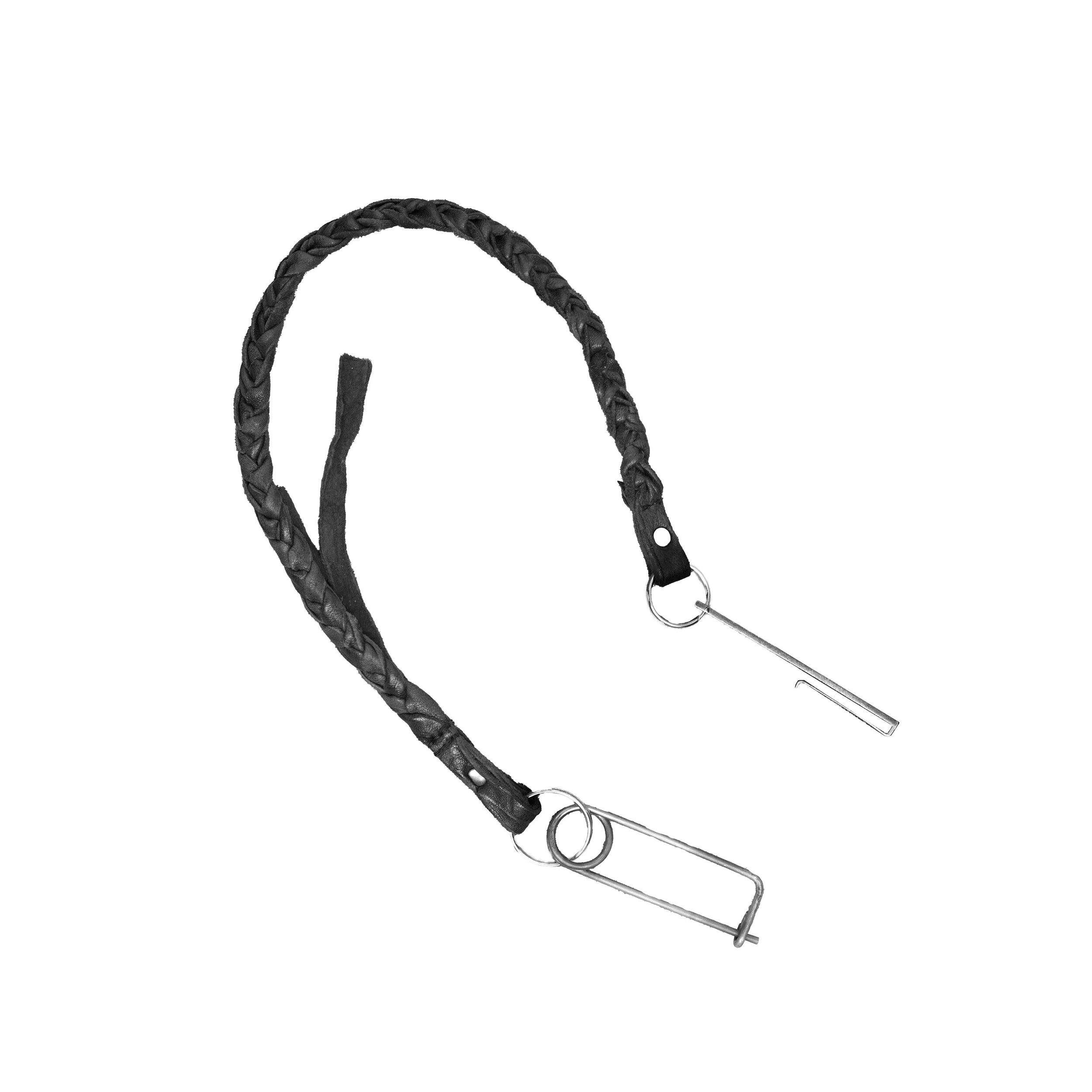 A/A SCFLD SCRAP LEATHER CLIP KEYCHAIN