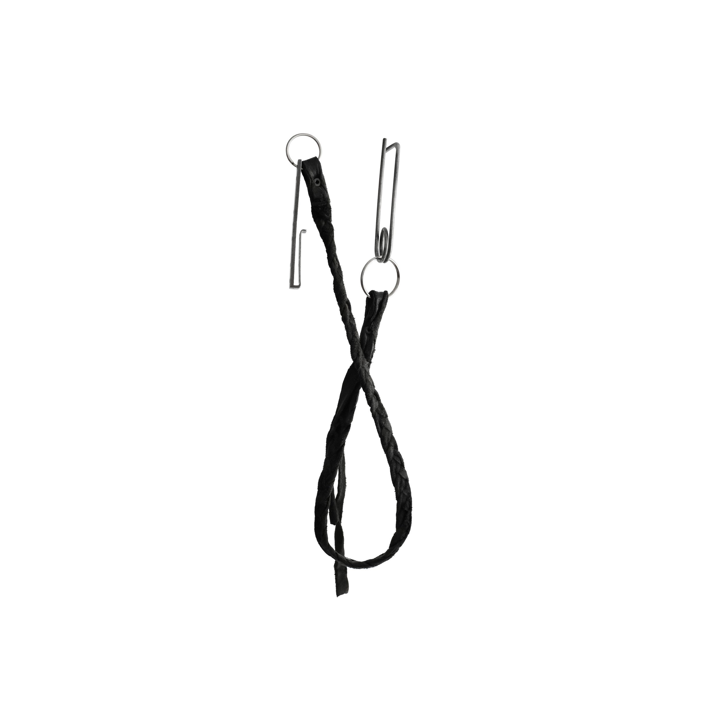 A/A SCFLD SCRAP LEATHER CLIP KEYCHAIN