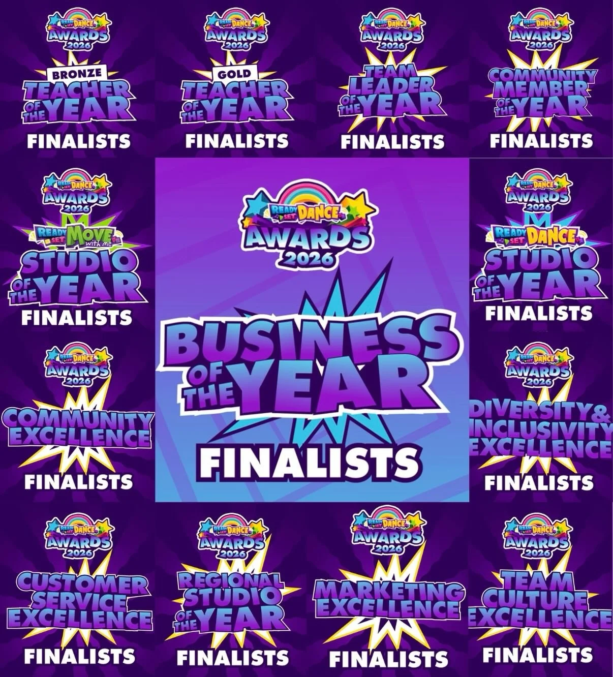✨ We are incredibly honoured to be recognised as finalists across these categories in the Ready Set Dance Awards 2026 ✨
To be acknowledged on this level means so much to our entire MDC family.
To our beautiful students, families, and teaching team, t