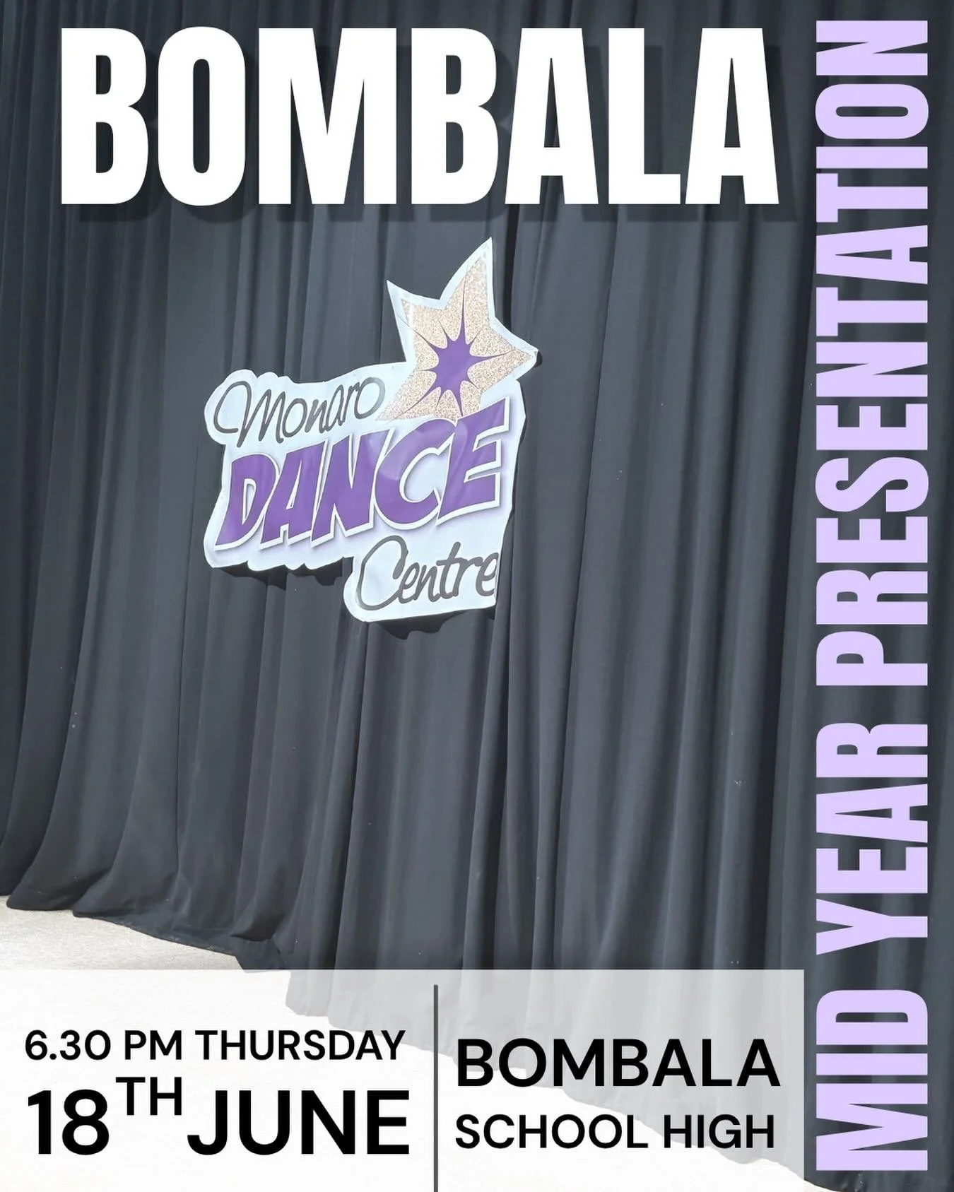 ✨ MID-YEAR CONCERT SEASON IS JUST AROUND THE CORNER! ✨

This month our students will take to the stage to showcase everything they have been working on so far this year, and we can&rsquo;t wait to celebrate with our dance families and community!

💜 