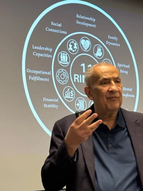 Dr. Mitch Javidi teach the OKCPD wellness team