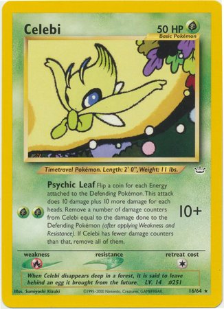 Celebi #16 Neo Revelation