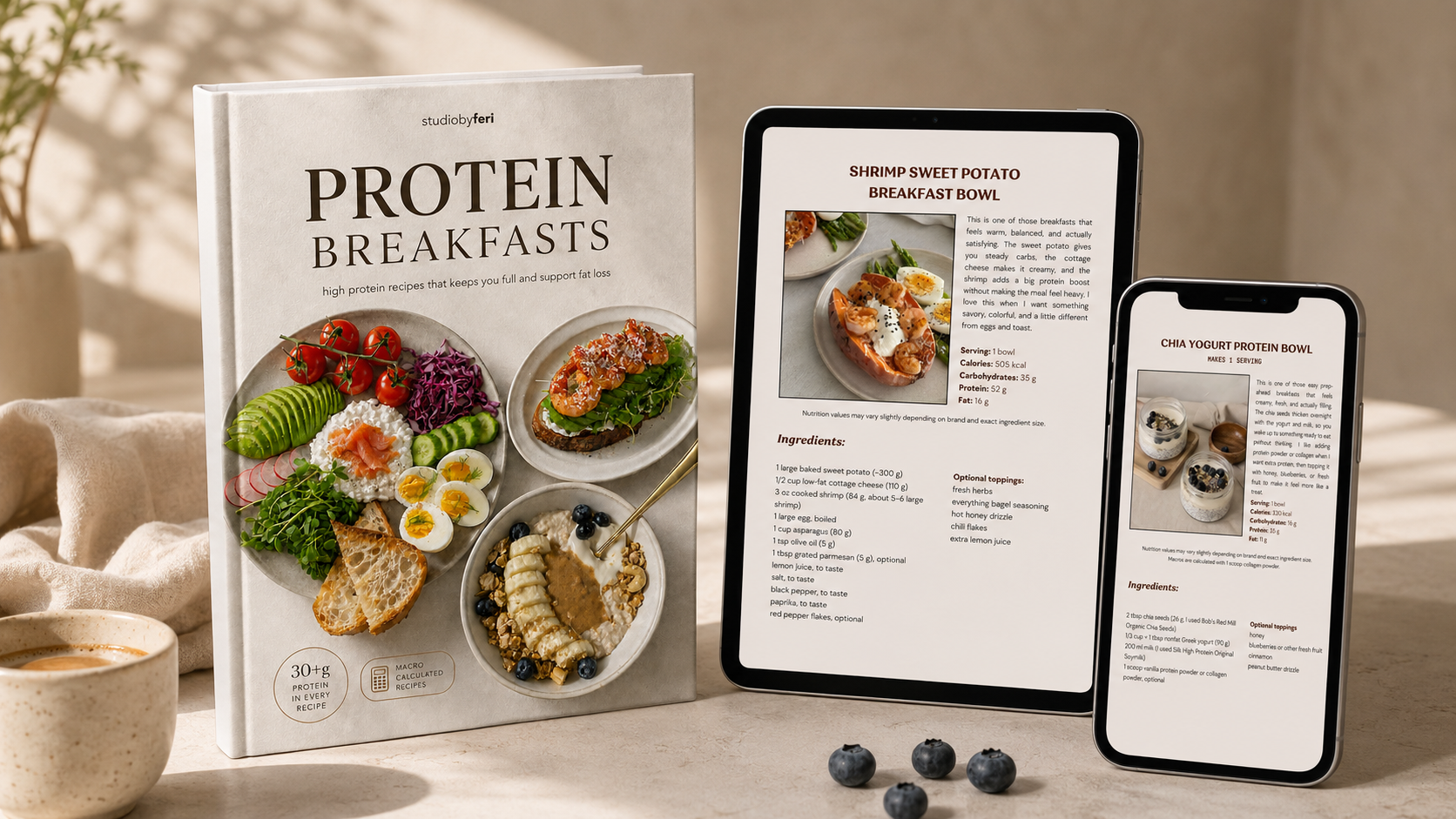 High Protein Breakfast Ebook for Fat Loss