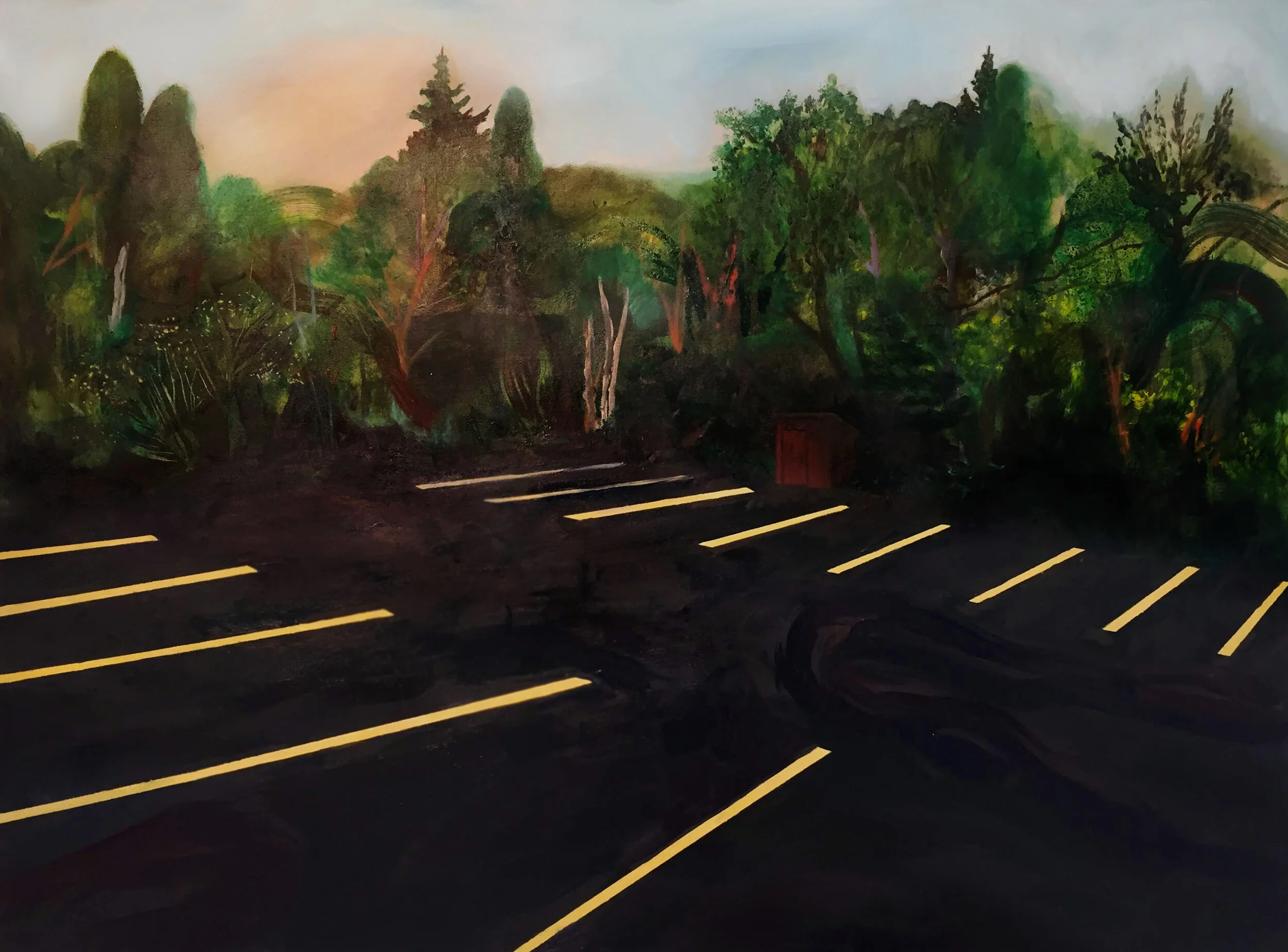 The Empty Place 2019 30x40” 