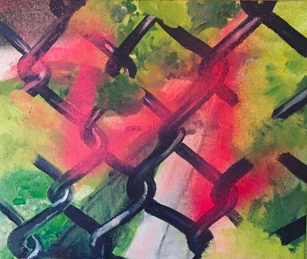  Looking Through 2019 9×12” 