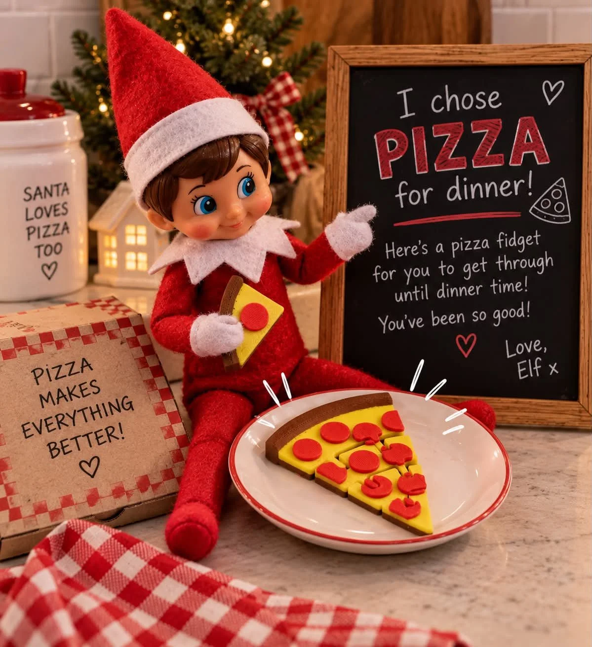 Pizza for Dinner Fidget