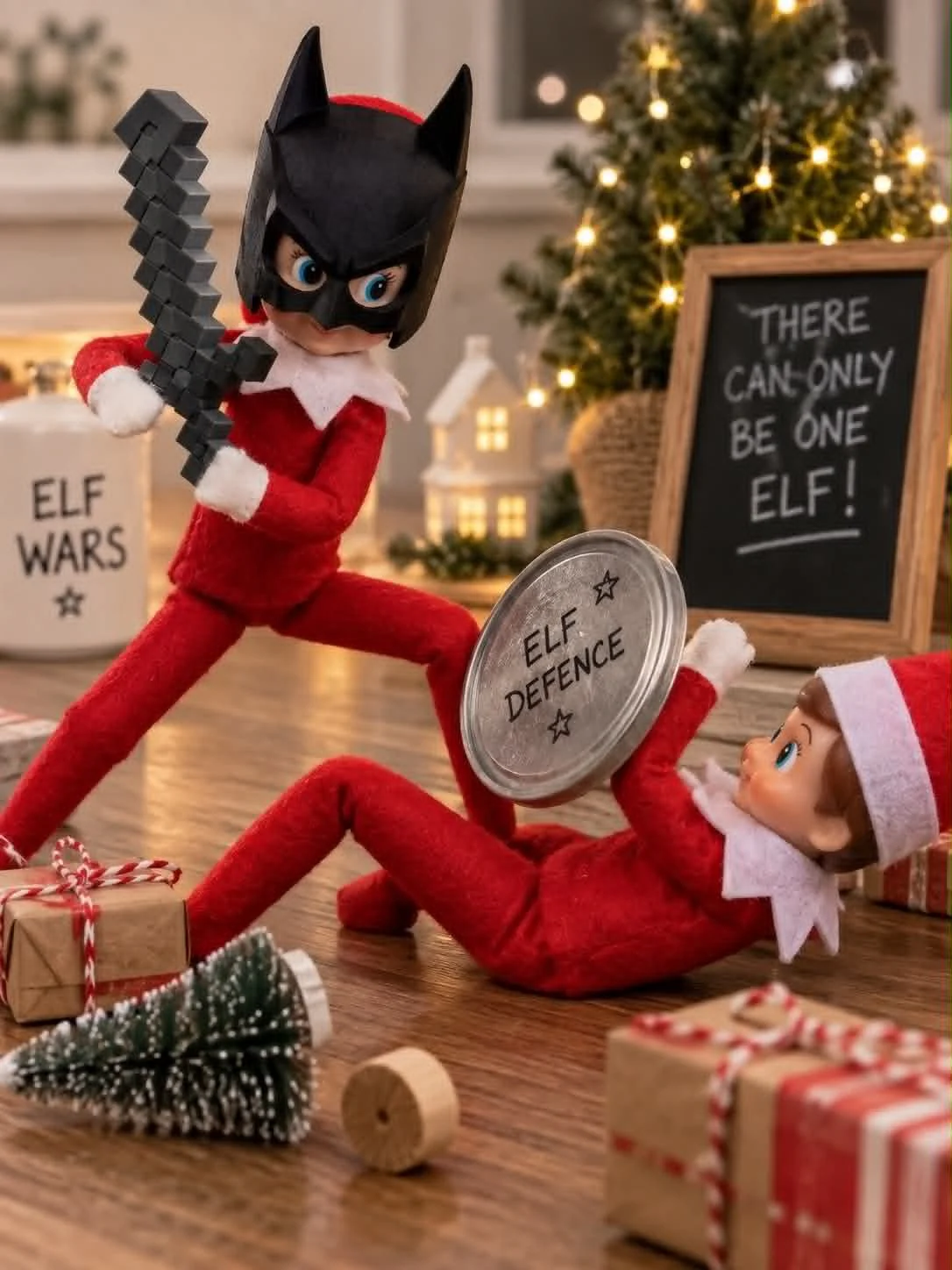 Elf Batman Mask