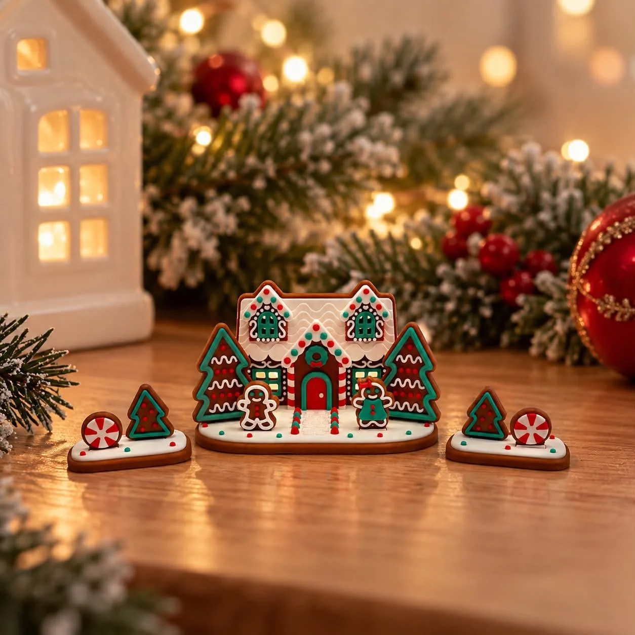 Build Your Own Mini Gingerbread Village