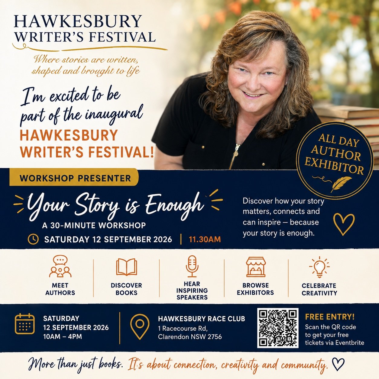 Hawkesbury Writers Festival - “I came to share stories. I left carrying theirs.”