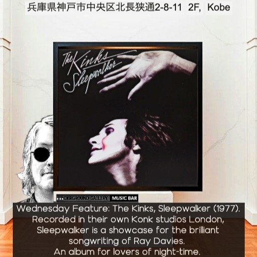 Night time is the right time for this classic Kinks LP. See you Wednesday night.