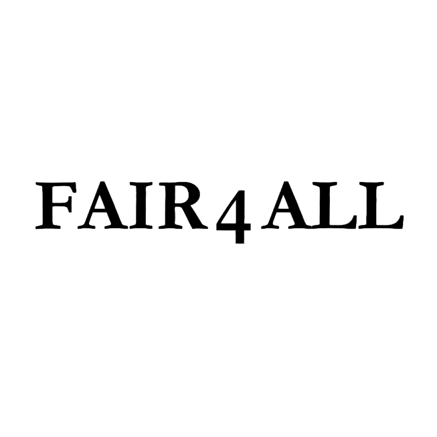 Black and white logo with a stylized barn and the words 'FAR 4 ALL' beneath it.