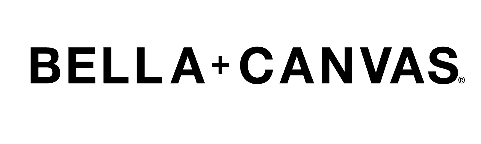 Black text that reads "BELL+A+CANVAS" on a white background.