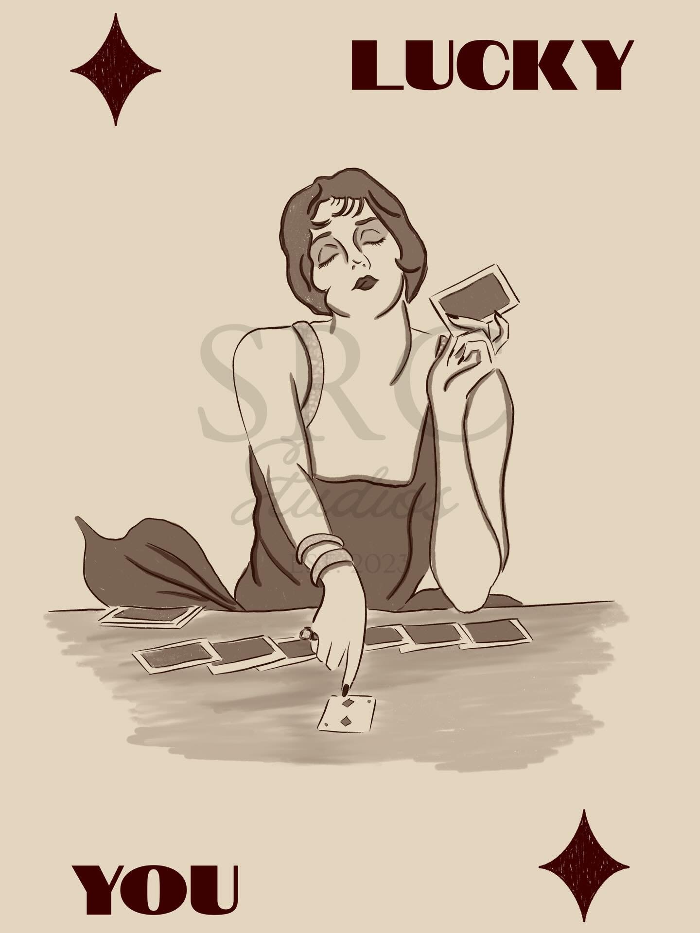 Lucky You ✨🎰

Lady Luck Collection 

On my Etsy 

#digitalartprints #etsyseller #vintageart #vintageaesthetic #retrostyle