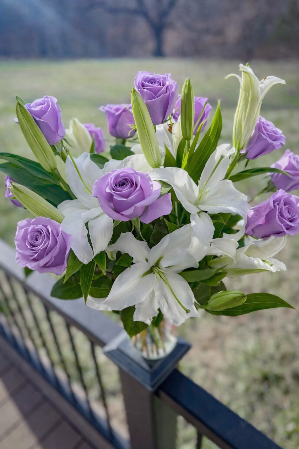 Love N Lilies Mother's Day Happy-Bee Flower Co Premium Flower Arrangements Delivered.png