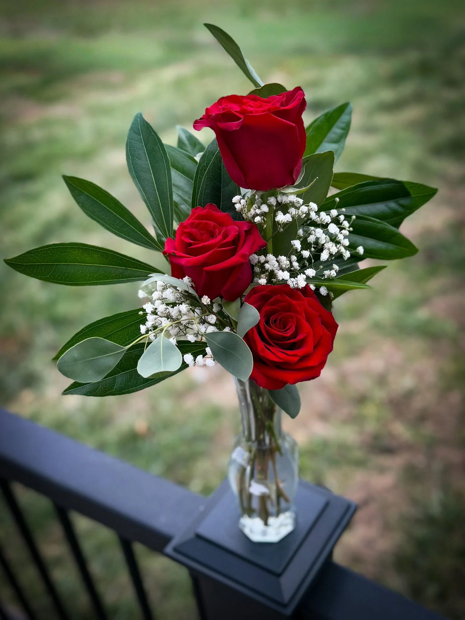 Three Roses | Bud Vase