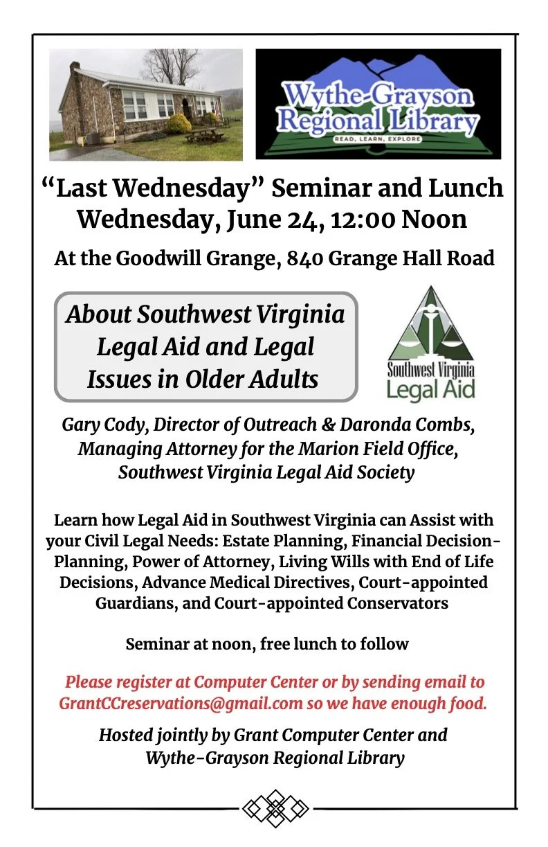 Seminar announcement for June 24