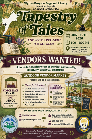 Vendor poster
