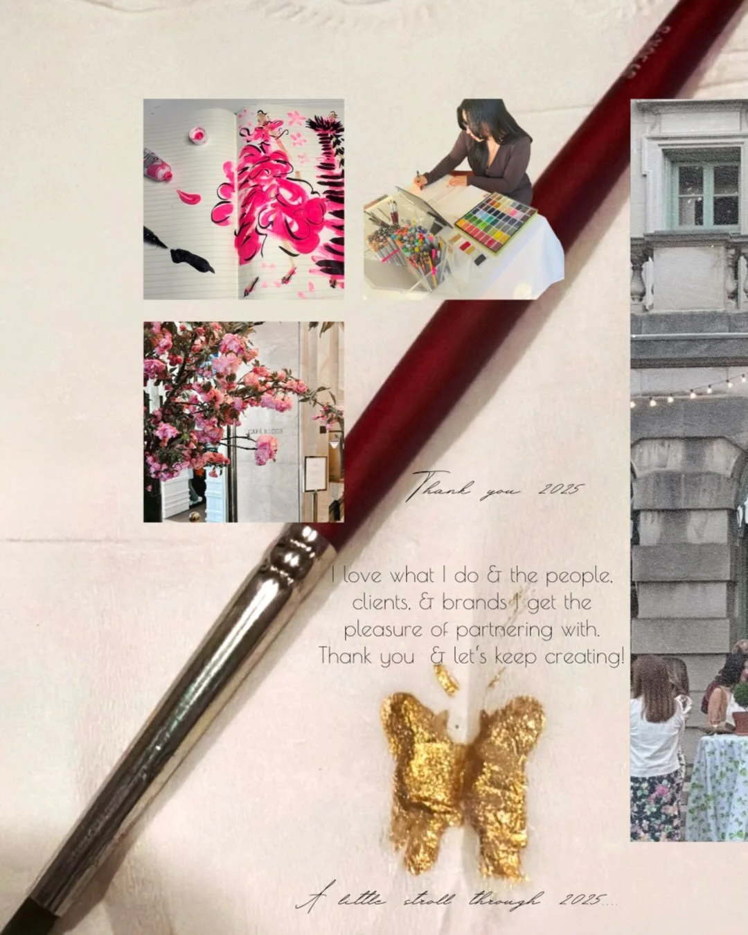 Cheers to 2025 ✨
Finally sharing a little recap, it brought me so much joy creating this post..
I feel incredibly fortunate to do what I love, and I'm thankful for everyone I collaborated with and met.
To those I couldn't work with &mdash; whether I 