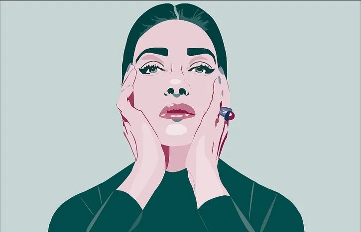 Second degree cooking up - Mastering the pen tool again. Using 3 Pantone colors, at varying levels. Portrait of Maria Callas. Love how this project came out. 

#Graphicdesign #Digitalart #illustrator #Adobe
