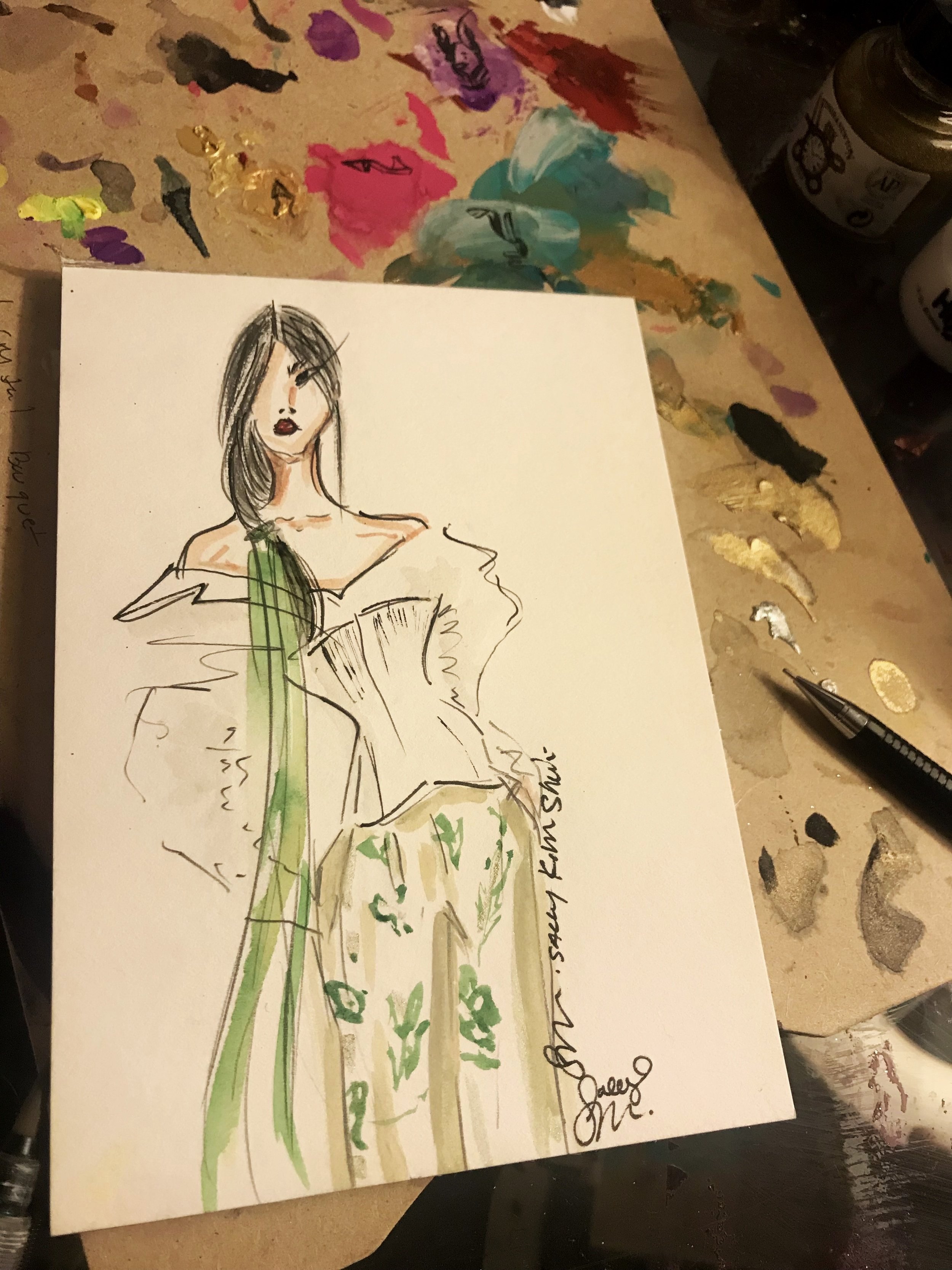 Kim Shui at New York Fashion Week