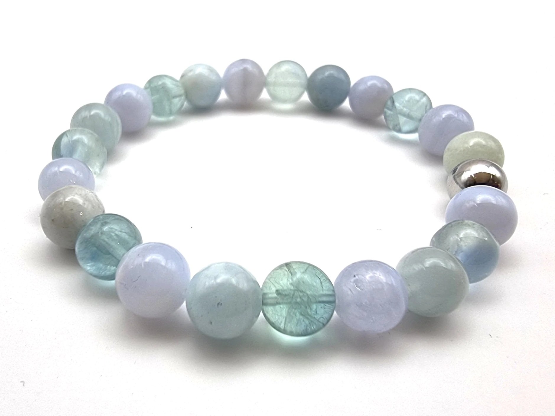 Go With The Flow 8mm Bead Bracelet