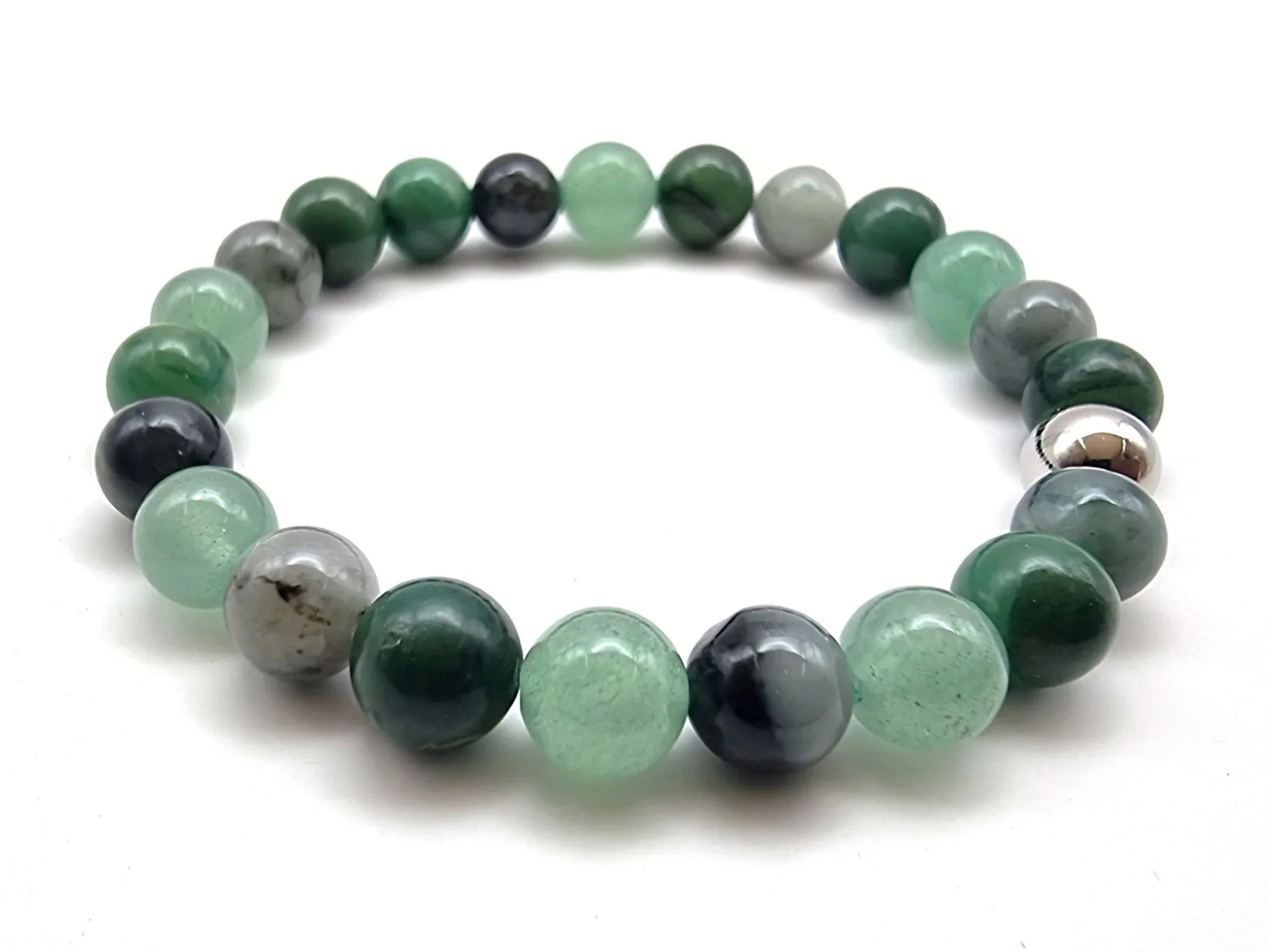 Heart Opener 8mm Bead Bracelet