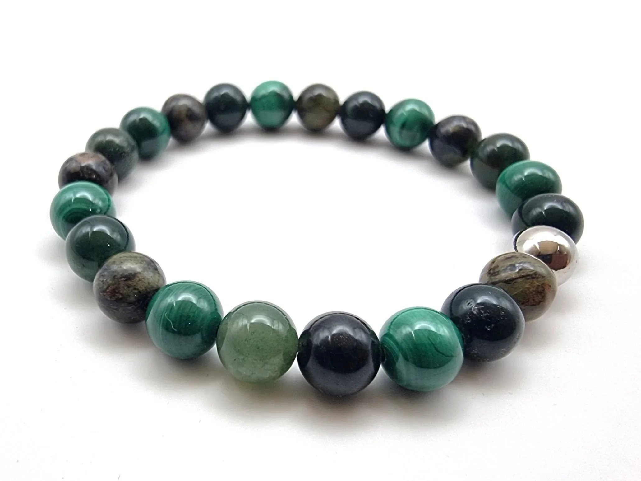 New Beginnings 8mm Bead Bracelet