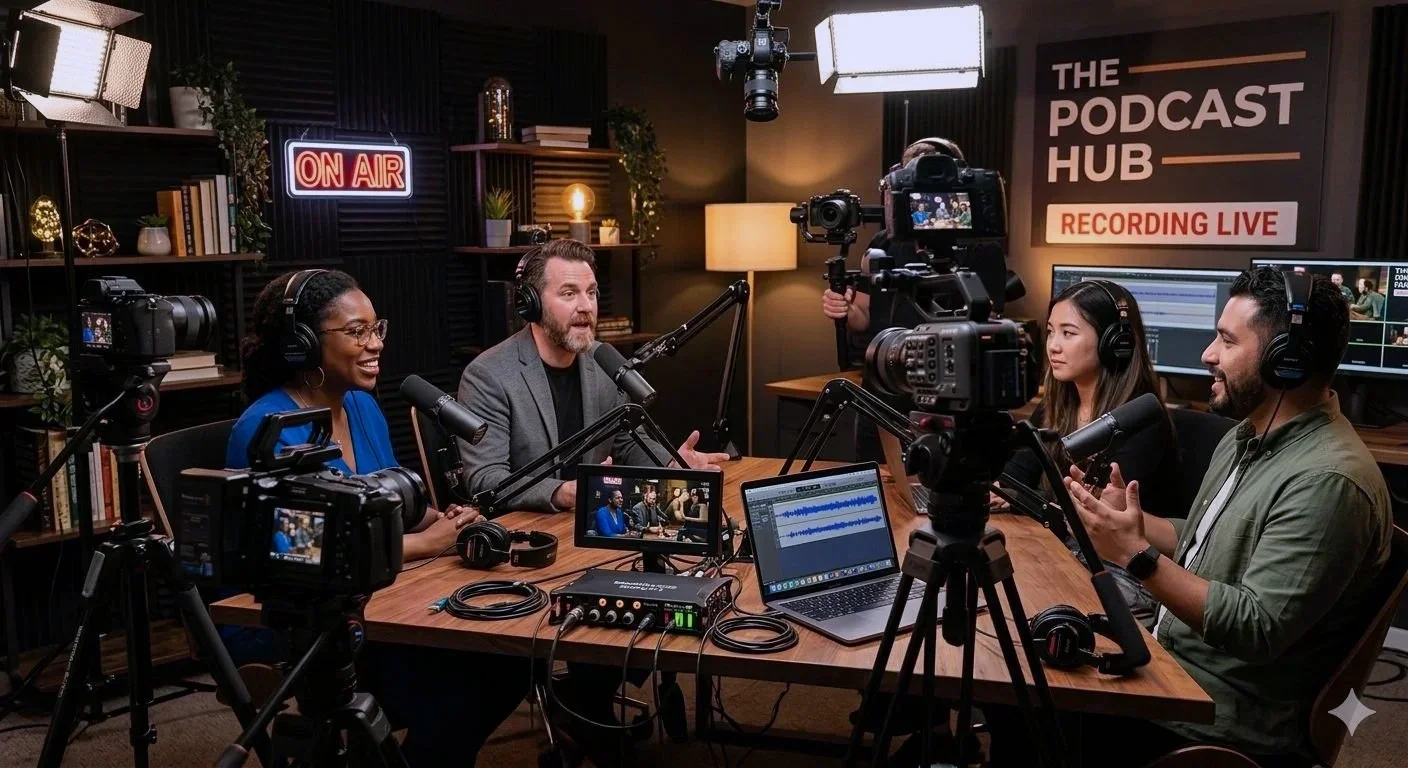  

   
   
    SCT-A
   

   
   
    Content Creators
   

   
   
    YouTubers, streamers, podcast networks needing broadcast production without a studio commitment.
   

   
   
    ○ Location-based interview series 
    ○ Creator collab producti
