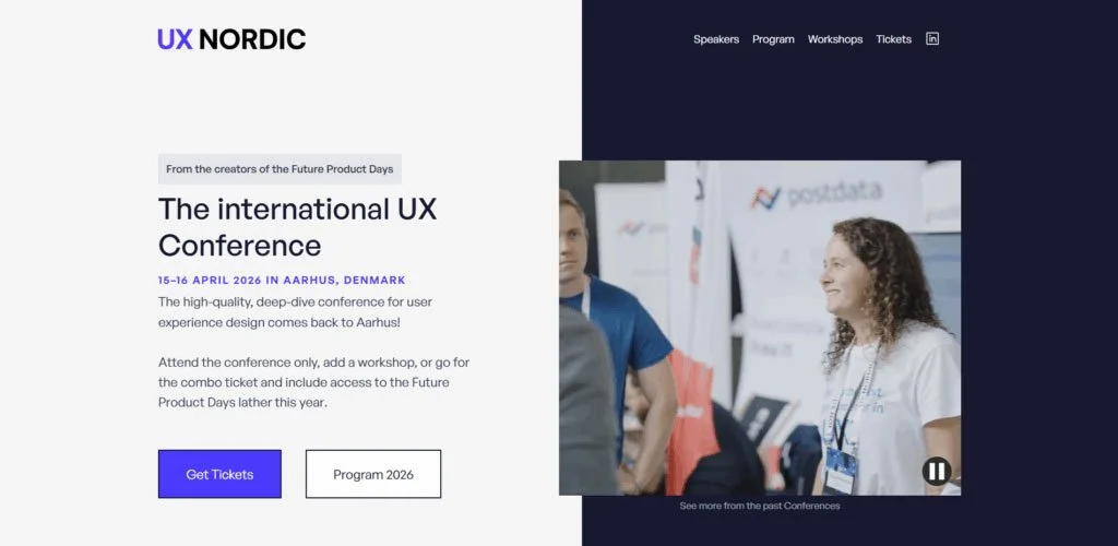 gavthepm events ux nordic 2026