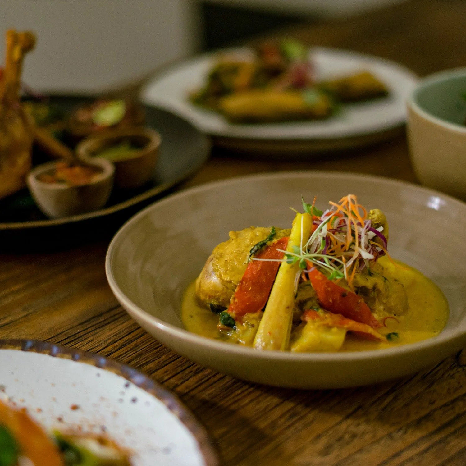 A flavorful journey through the Indonesian archipelago 🥘🍽️ Indulge in authentic Nusantara dishes at Palapa Restaurant, Ubud&mdash;where tradition meets taste in every bite.
____

Book A Table.
Daily, 7 AM &ndash; 10 PM
+62 361-9000-552
WA +62 859-2