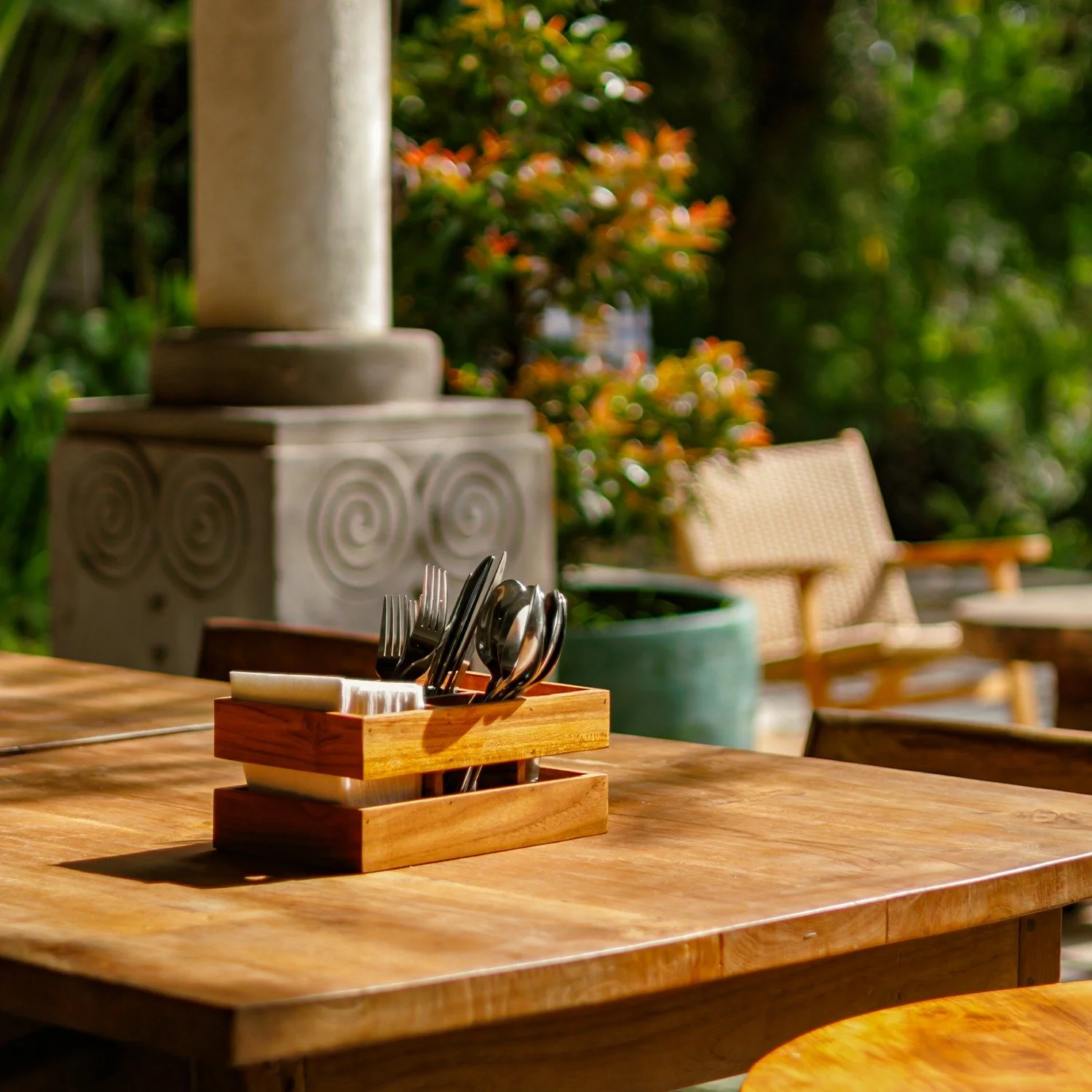 Golden hour dining vibes at Palapa Restaurant 🌞✨ Where tropical serenity meets slow, soulful moments. Your table is waiting in the heart of Ubud.
____

Book A Table.
Daily, 7 AM &ndash; 10 PM
+62 361-9000-552
WA +62 859-2102-5357
Visit www.palapaubu
