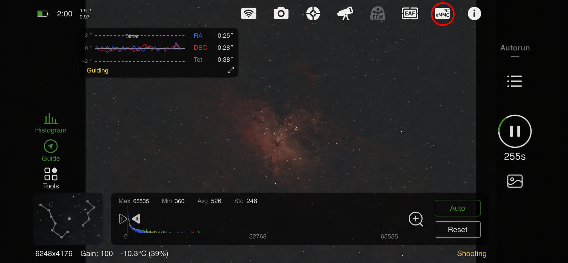 How to Maintain the Same Frame Position Across Multiple Nights