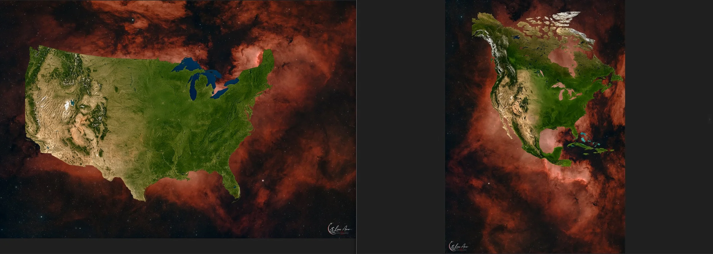 North America Nebula or United States Nebula? — My Personal Thoughts