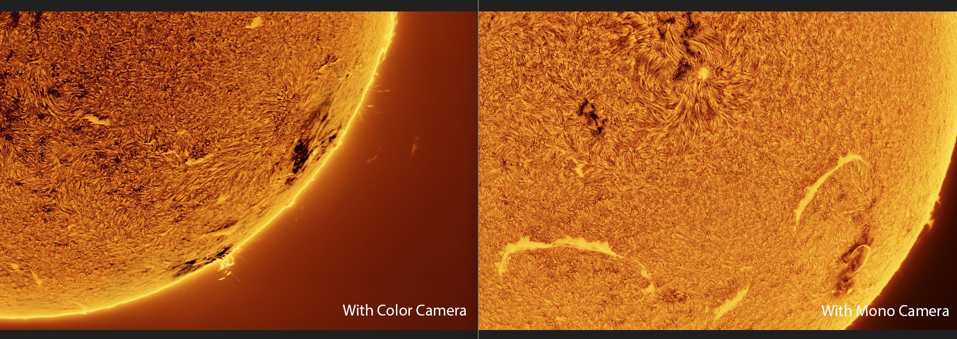Why Do Most Solar Imagers Prefer a Mono Camera?