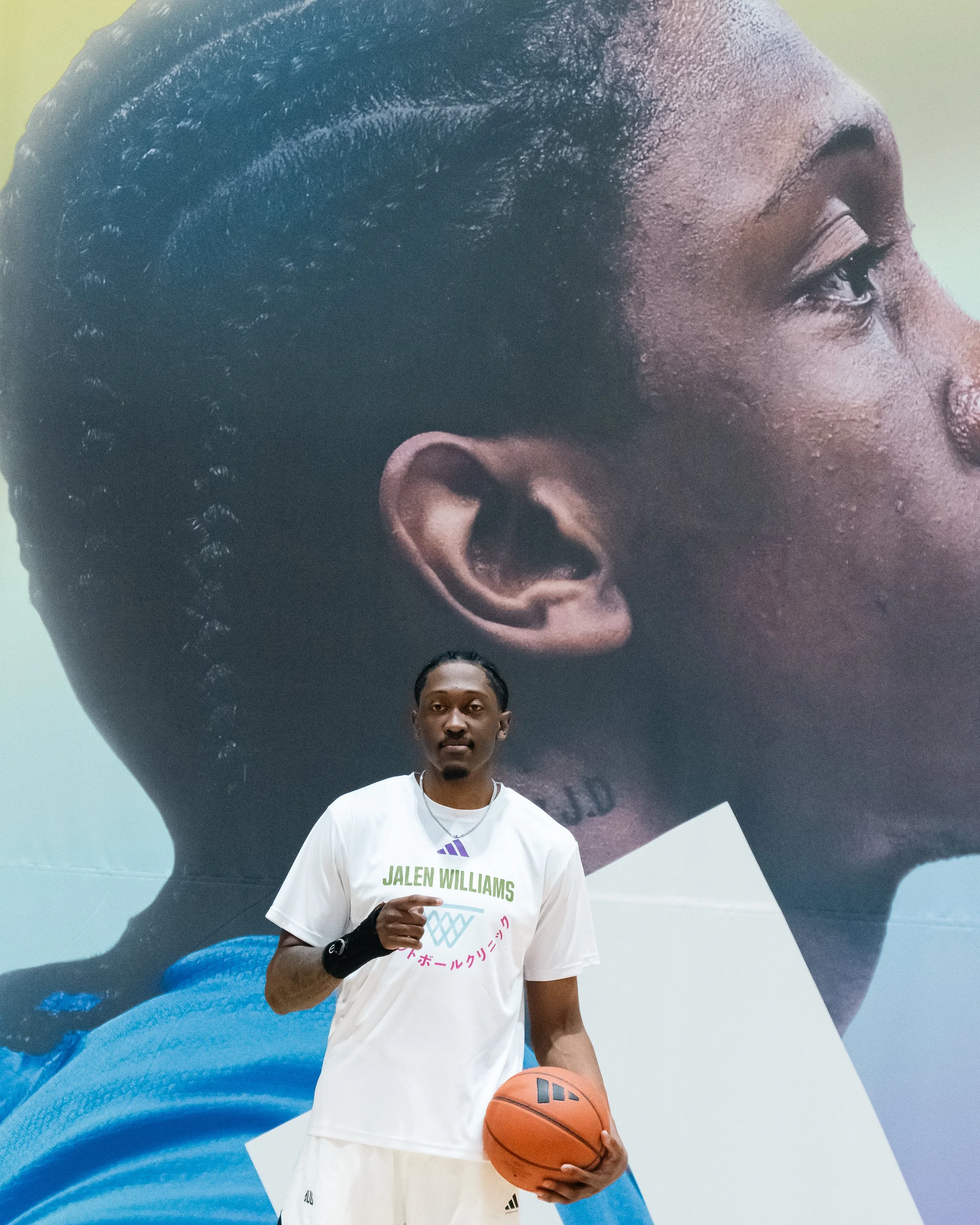 Jalen Williams Tokyo Basketball Clinic