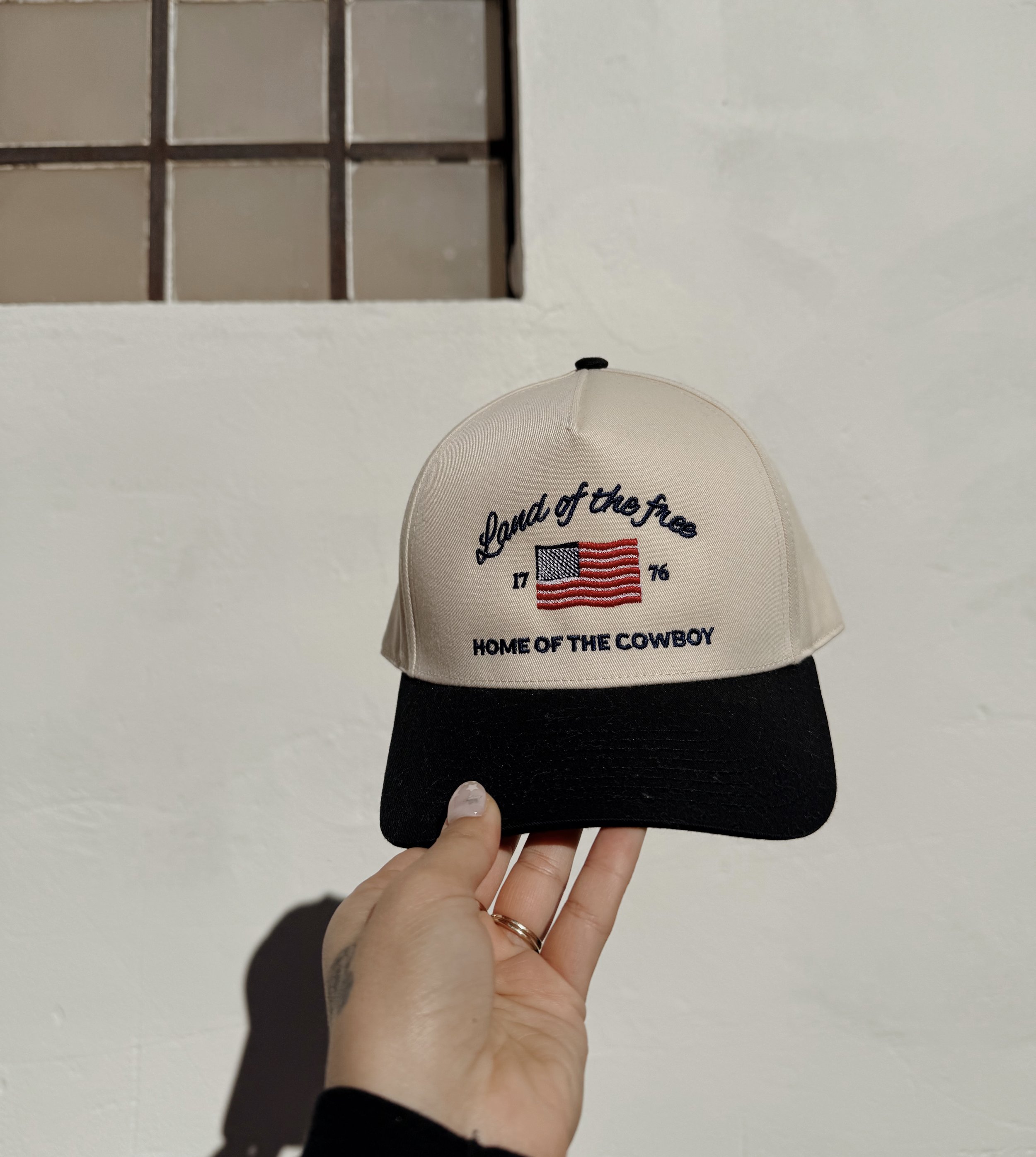 Land of the Free Trucker Hat