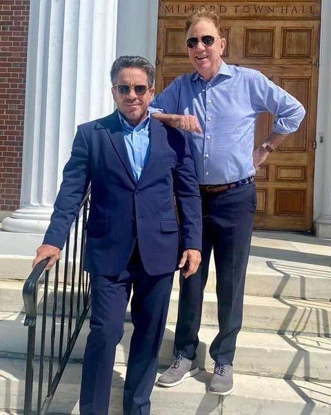 Governor Lamont joined Mayor Smith for an impromptu walking tour of the Harbor and Downtown Milford. Thank you, Governor for stopping by!.jpg