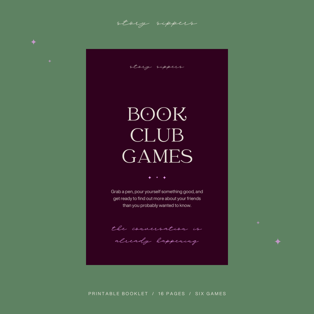 Book Club Games Booklet