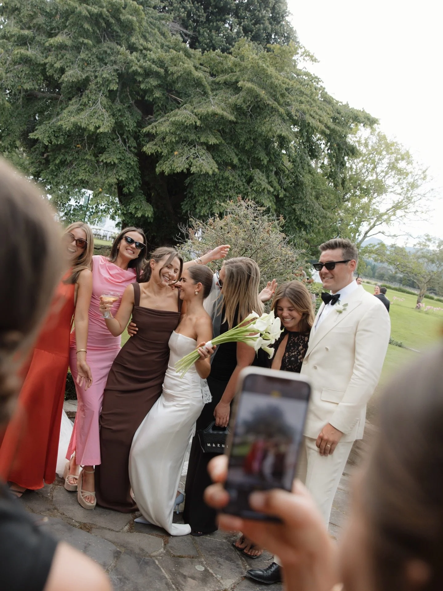 The wedding guest glam for Max and Alexia&rsquo;s was 🔥🔥