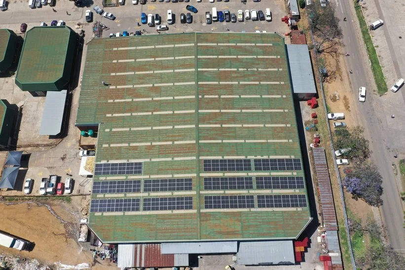 Wholesaler, Vryheid – 124 kW
100kW grid-tie + 24kW hybrid, generator integrated.