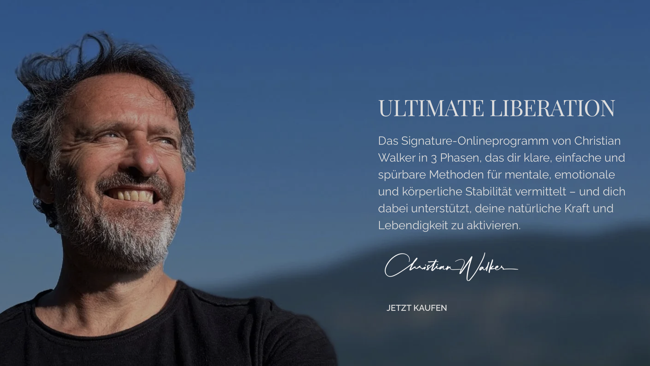 Ultimate Liberation - Das Online Programm in 3 klaren kraftvollen Phasen