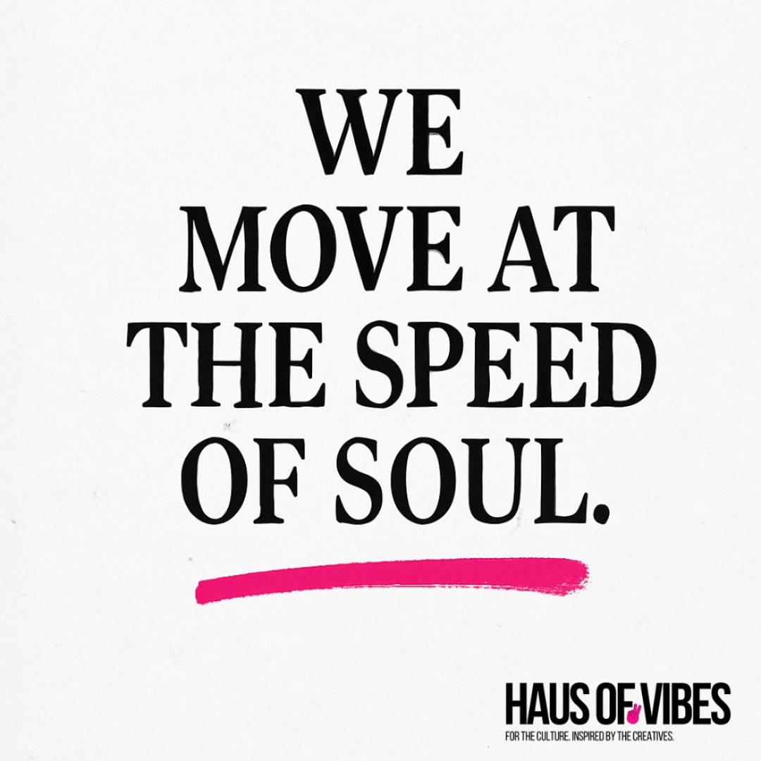 Culture isn&rsquo;t created on deadlines. It rises, it rumbles, it moves when the soul says so. Haus of Vibes is built on rhythm not rush.

#HausOfVibes #CultureCreators #nyc #MoveWithSoul #VibeCheck #hausofvibes #newyorkcity #music #housemusiclovers