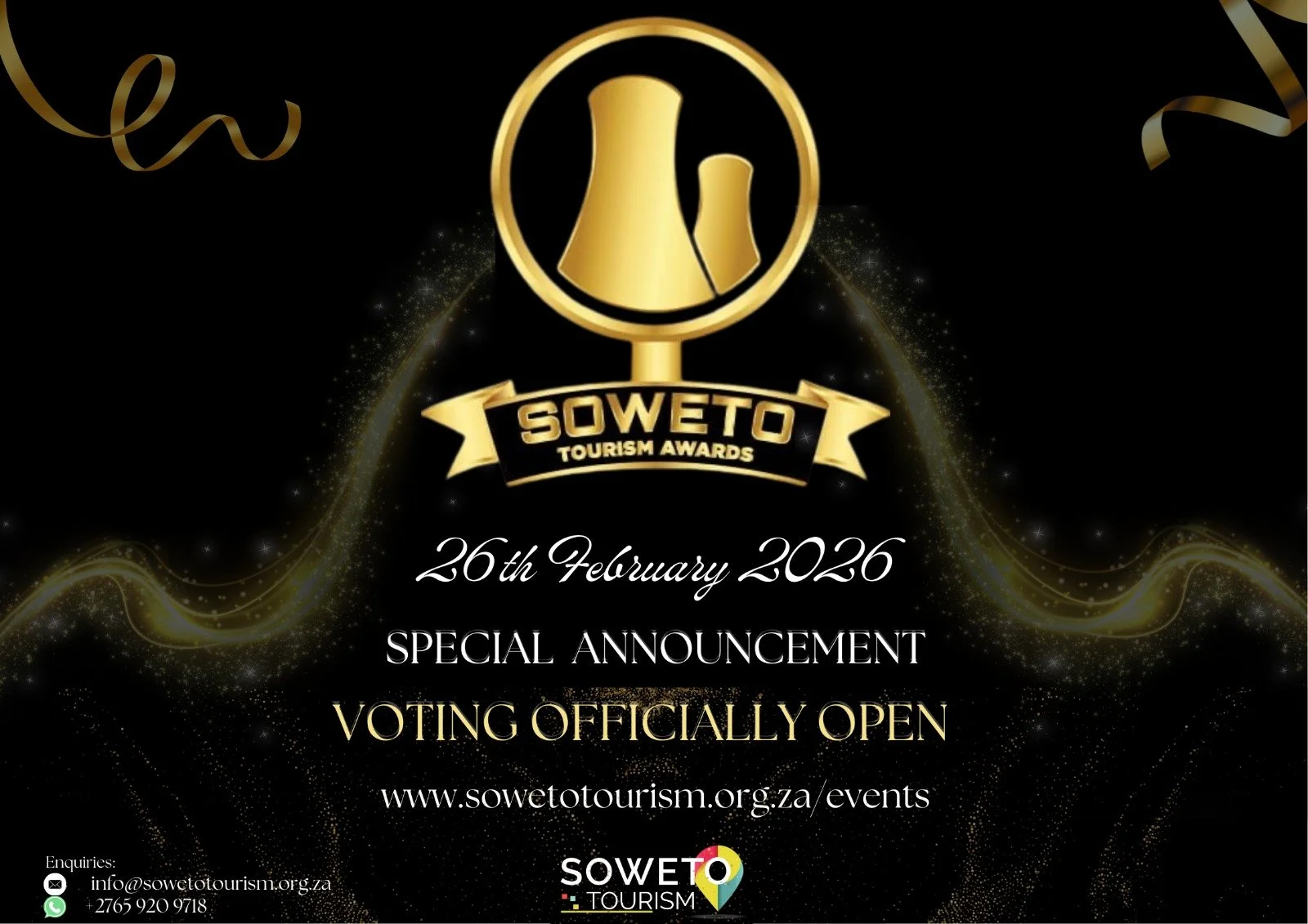 SOWETO TOURISM AWARDS 2026 VOTING NOW OPEN
