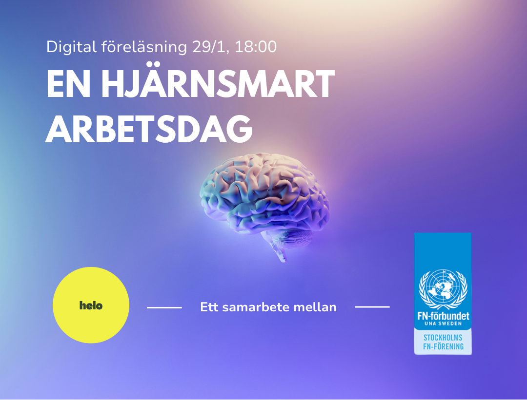 En hjärnsmart arbetsdag - för Sveriges FN-föreningar
